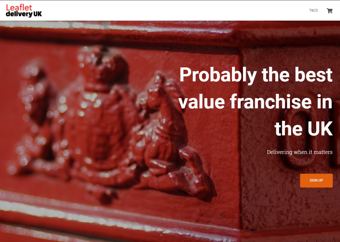 LDUK Franchising website front page